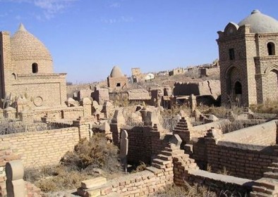 Complex Mizdahkan (Nazlumkhan Sulu  mausoleums, Chamoun Nabi, Halfa Erezhep  Madrassah, Caravan shed White Khanaka and Gyaur-Kala fortress)